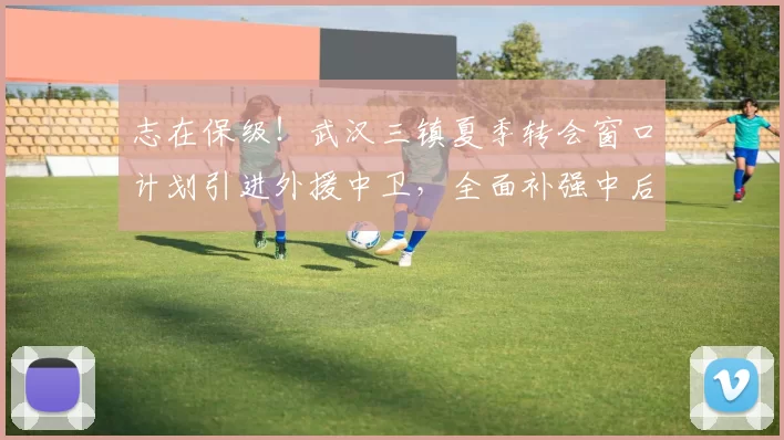 志在保级！武汉三镇夏季转会窗口计划引进外援中卫，全面补强中后场内援_防守_防线_中超